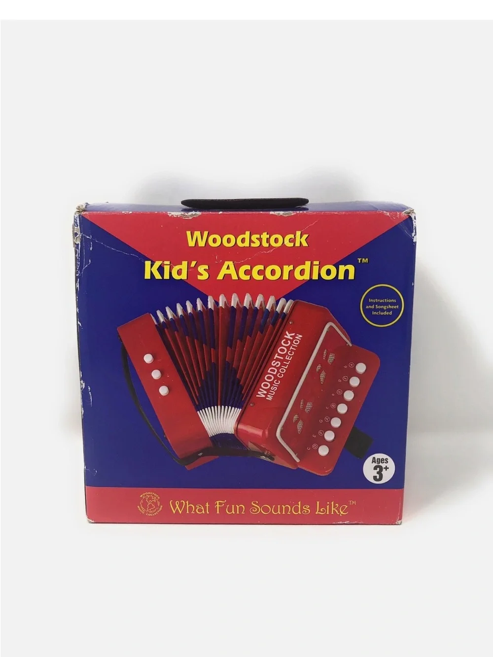 Woodstock Kid's Accordion - Music Collection, Includes Detailed Instructions